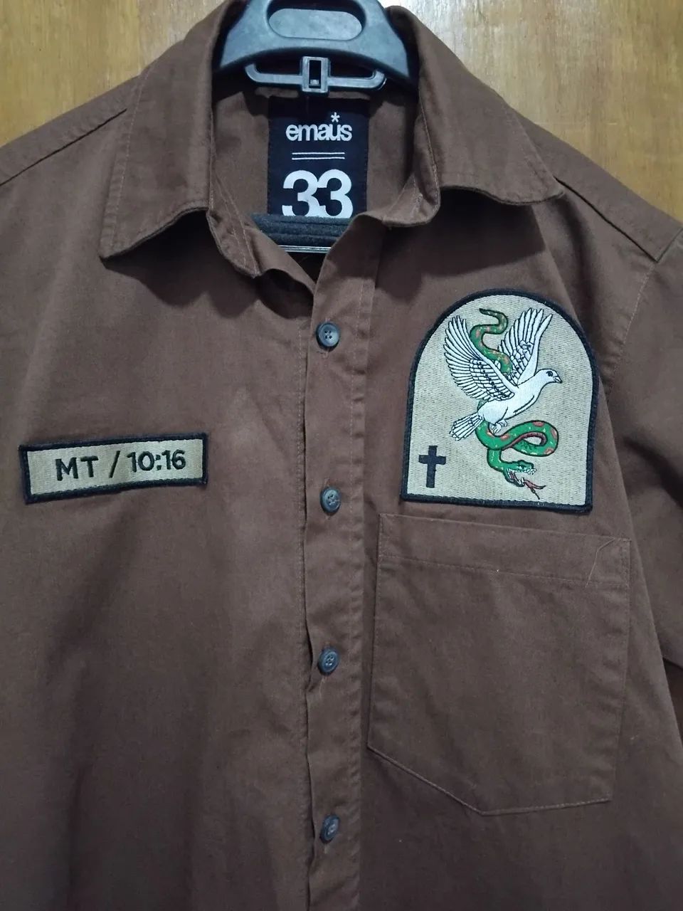 Camisa manga Emaus