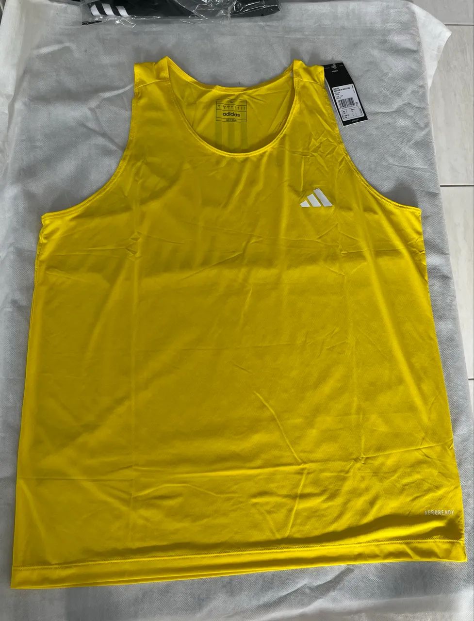 Camiseta Regata Adidas Três listras Originais  - Foto 2