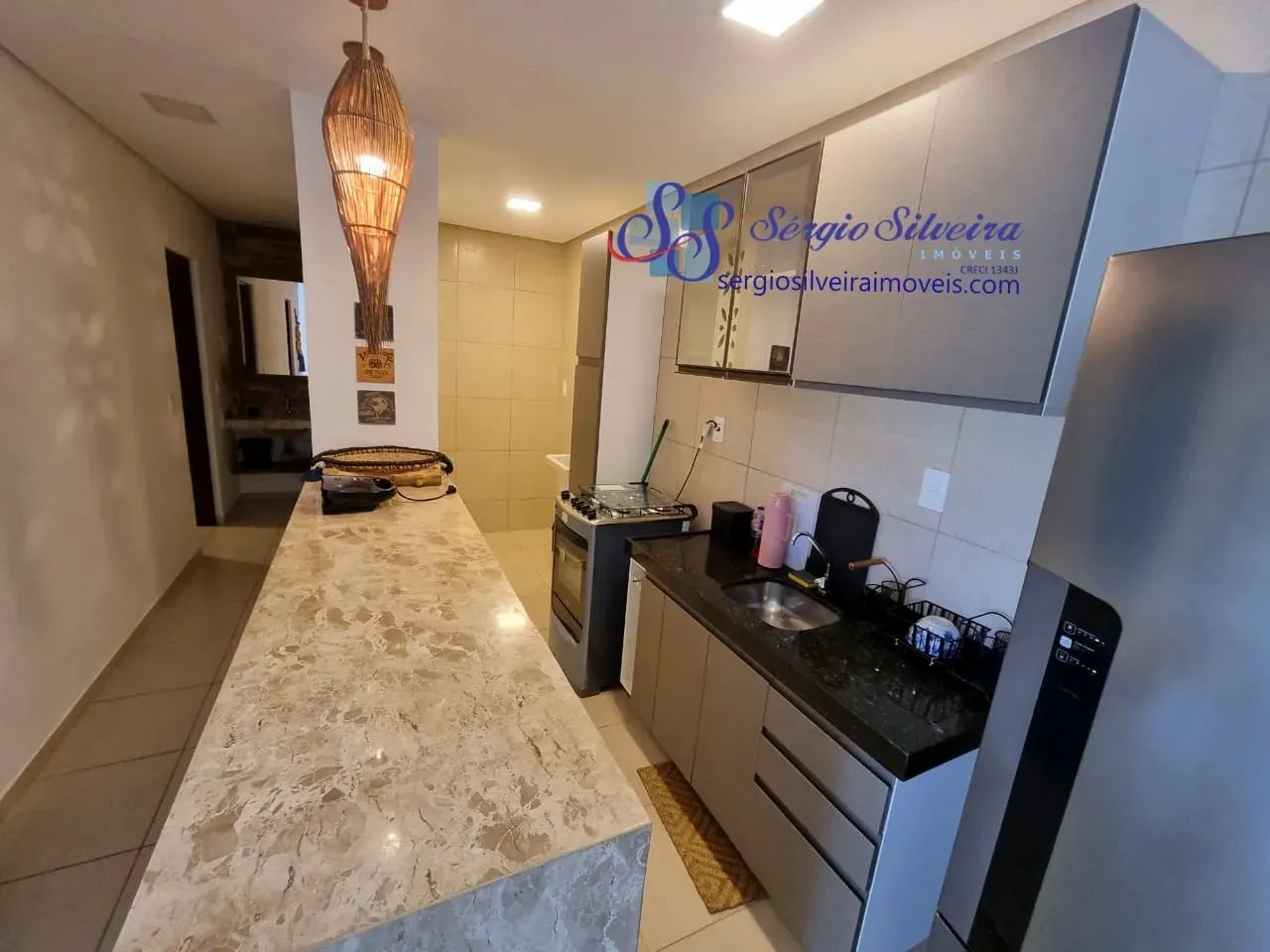 Apartamento mobiliado no Porto das Dunas com 2 quartos - Foto 3