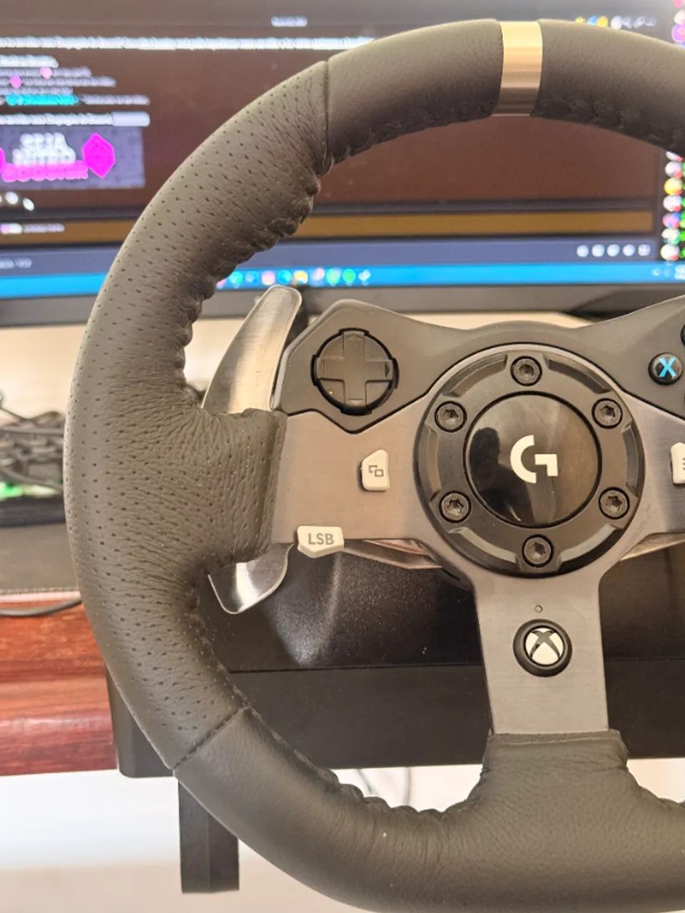 Volante Logitech G920 Xbox e PC - Foto 2