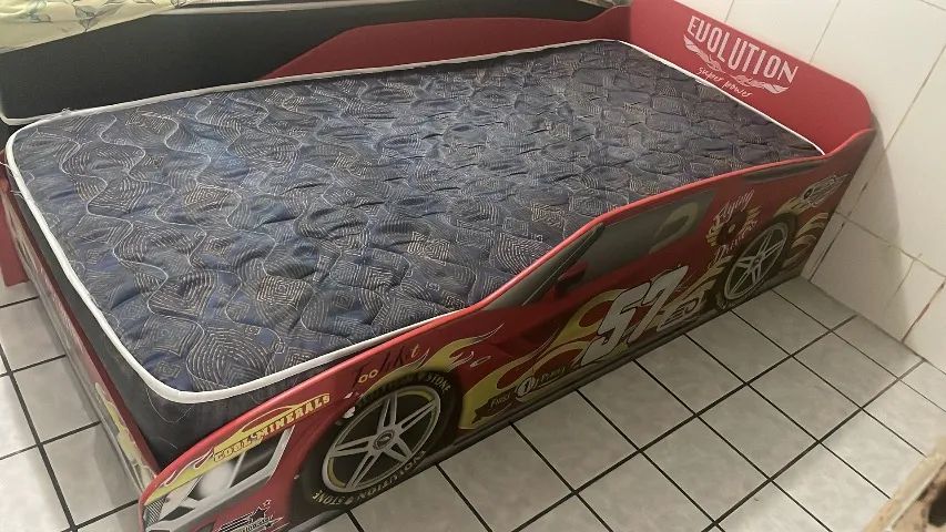 Cama infantil carros 