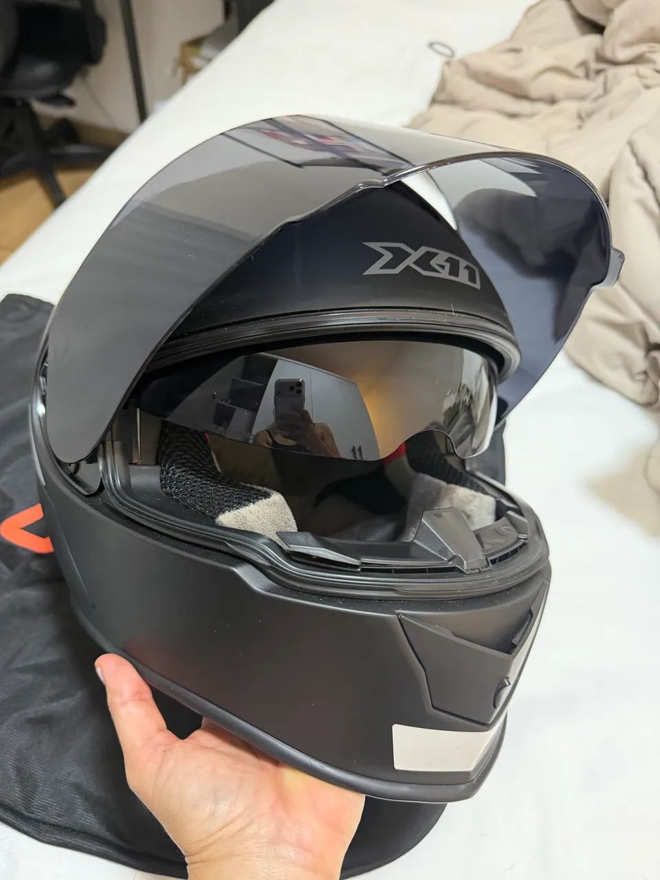Capacete X11 58 NOVO