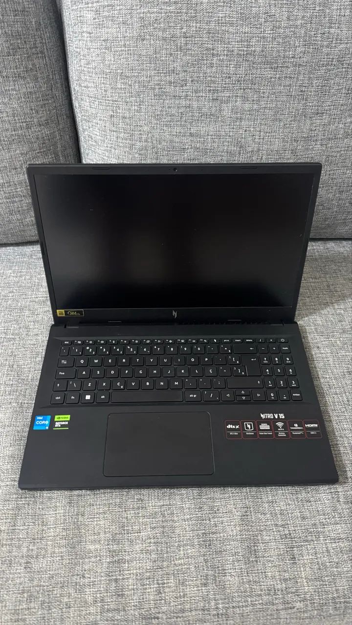 Notebook Acer Nitro V15; RTX 3050; 16Gb de ram