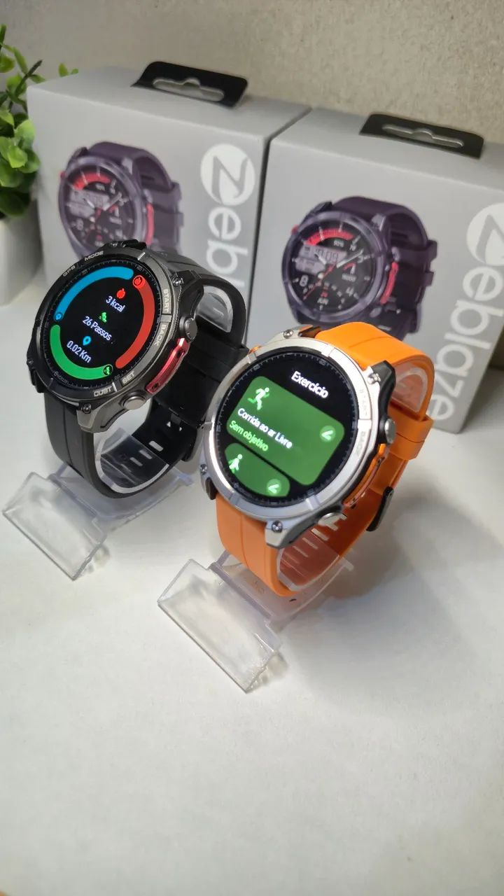 Relógio Smartwatch Zeblaze Stratos 4 - Foto 2