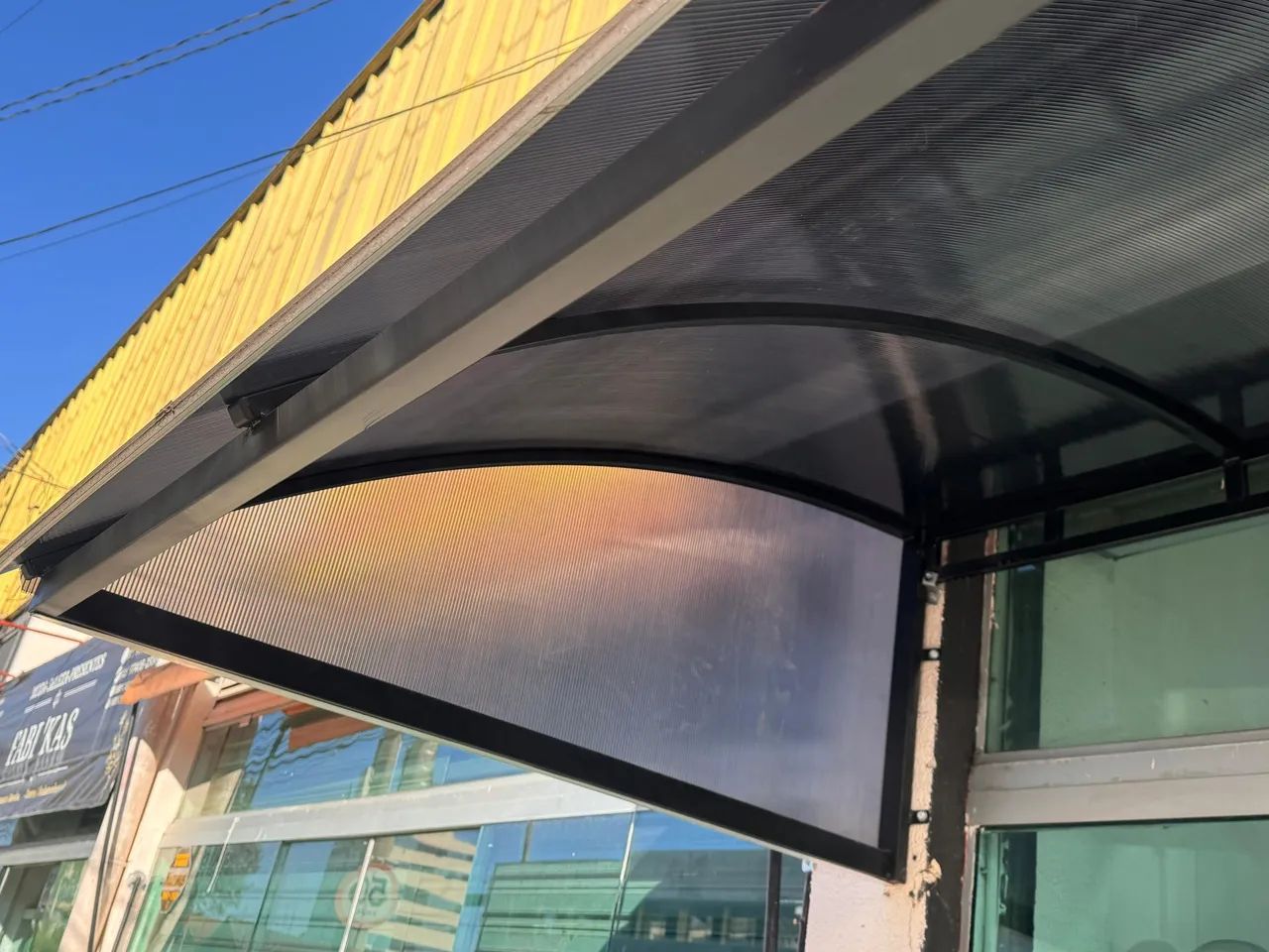 Toldo de policarbonato 4,63 metros - Foto 2