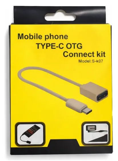 Adaptador Otg Usb-c Para Celular Android Conectar Pen Drive
