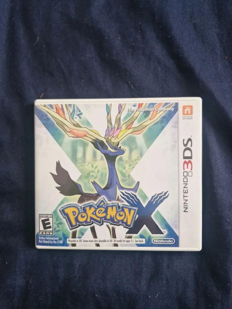 Pokemon X com luva - 3DS 
