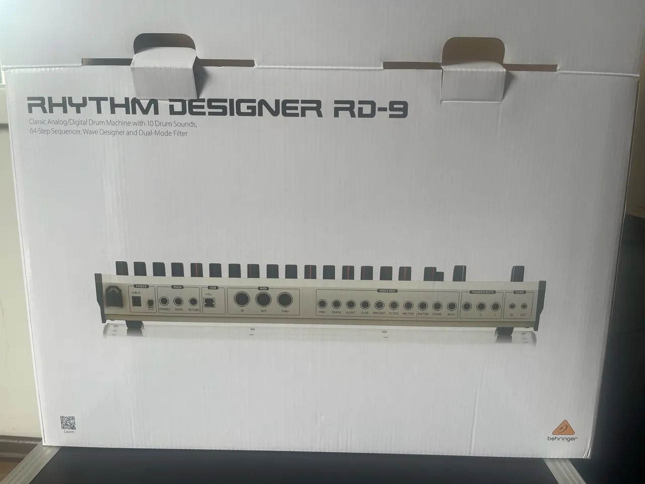 Behringer RD-9 Drum machine Analógica (clone tr 909) seminova - Foto 4