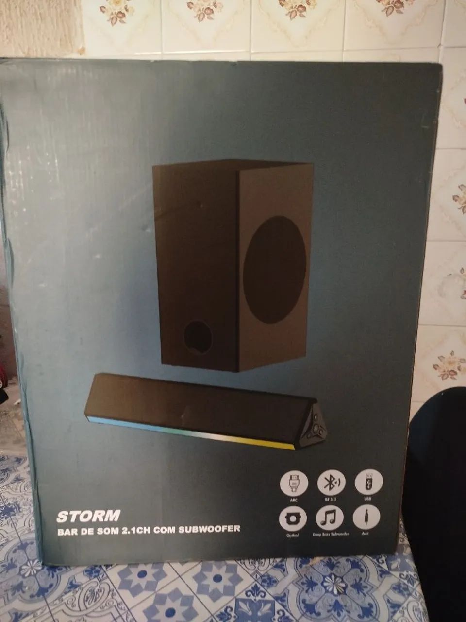 Caixa de som Soundbar zerada