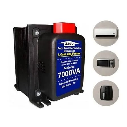 transformador de 7000va,novos entrega,, - Foto 2