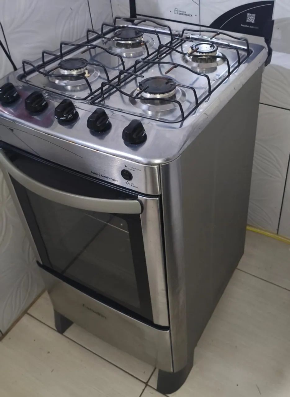 Fogão Esmaltec Inox Modelo Jade - Foto 3