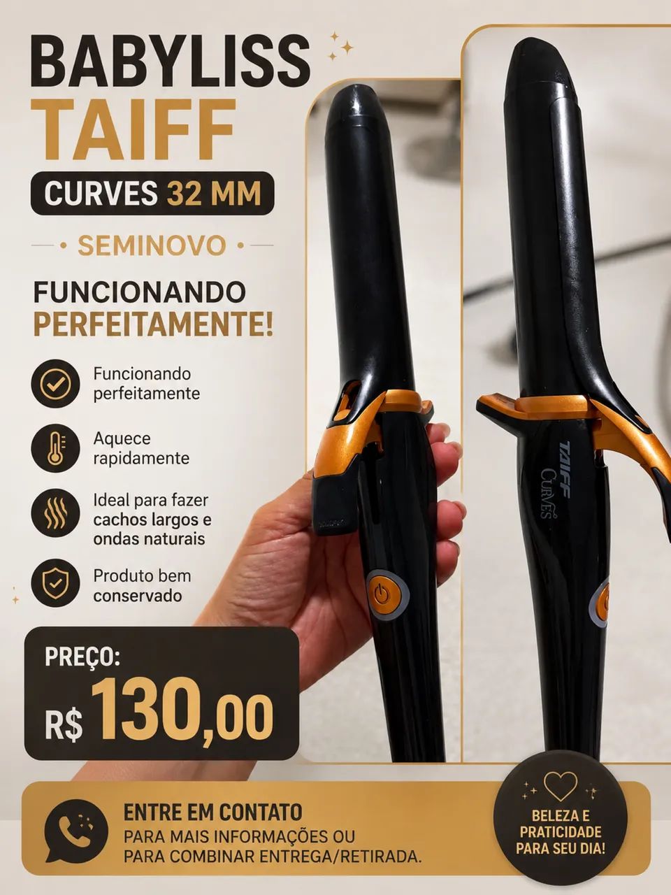 Babyliss Taiff 32 mm - Foto 2