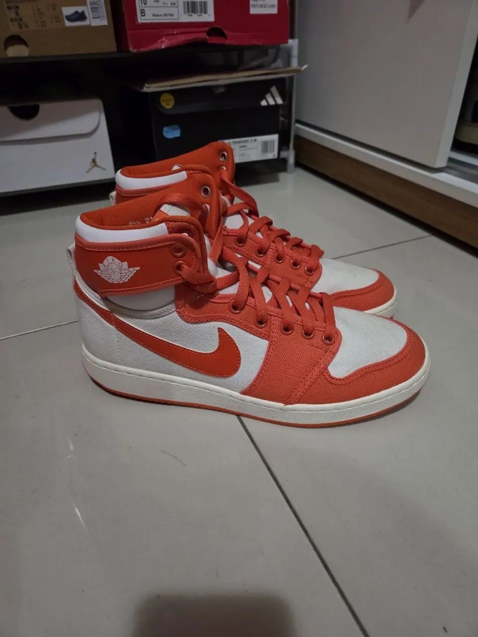 Air Jordan AJKO 1 Laranja - Foto 2