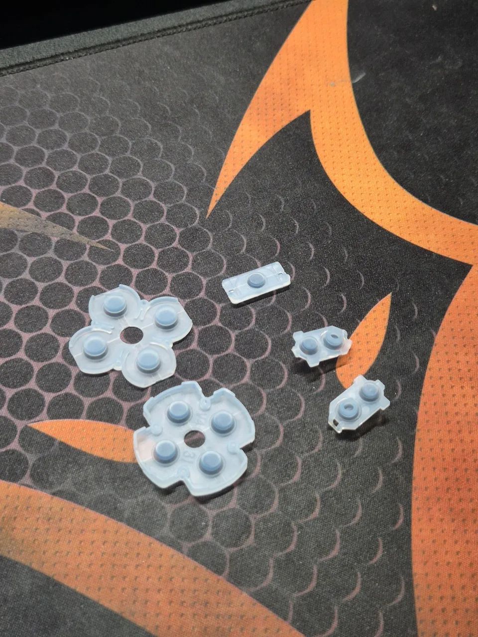 Kit borracha condutiva dualshock 4