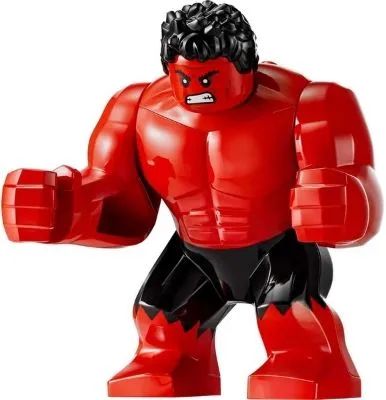 Lego Minifigura Original Red Hulk Marvel Disney Vingadores do set 76292