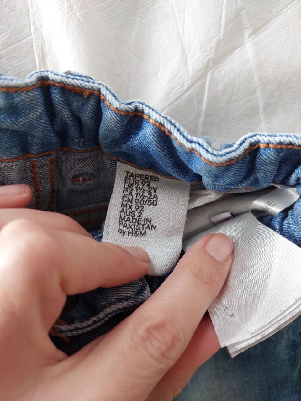 Calça jeans M&H Tam.2 infantil  - Foto 3