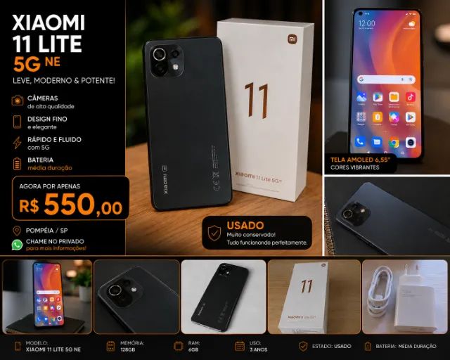 Celular Xaiomi 11 lite 