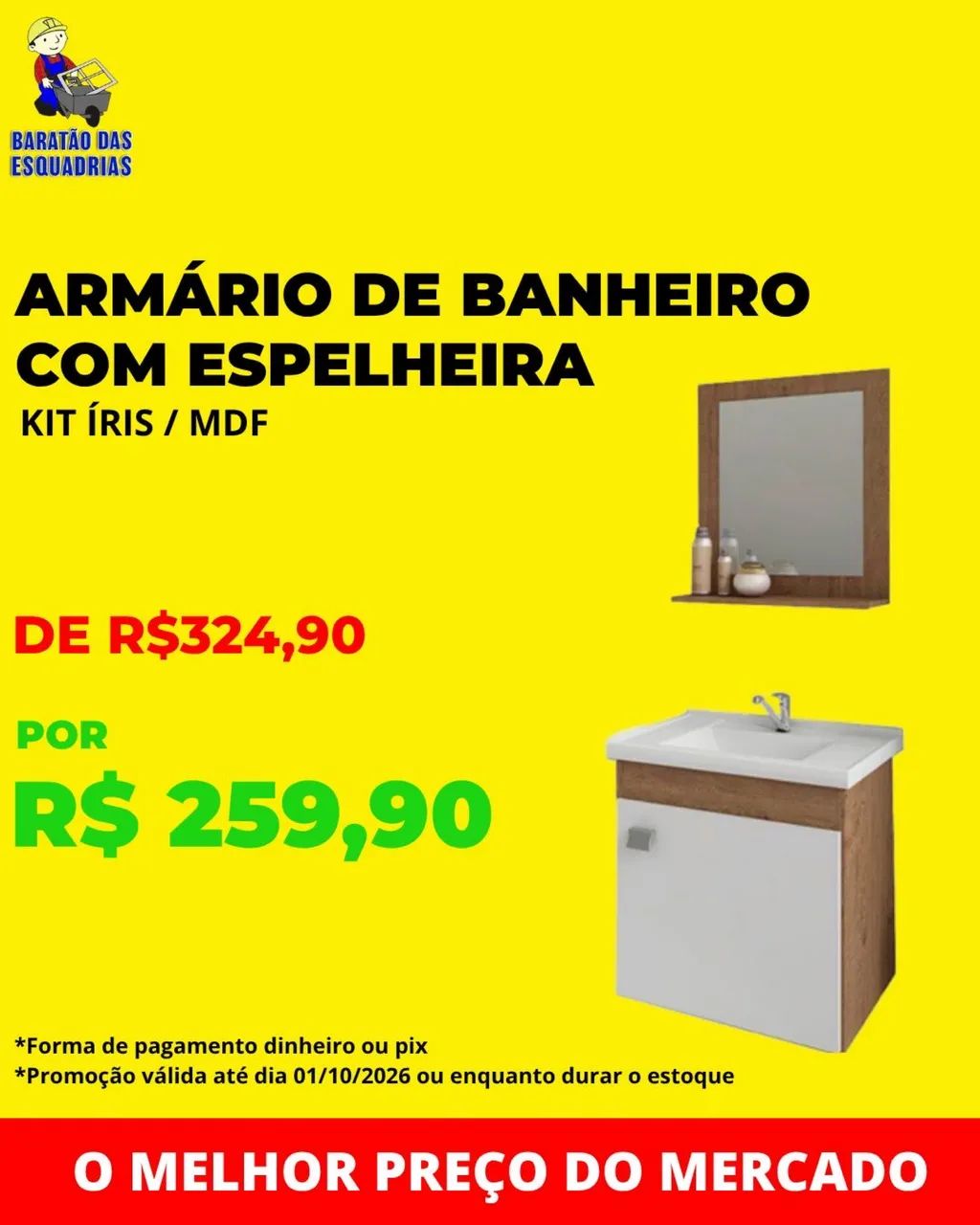 ARMÁRIO DE BANHEIRO - IMPERDÍVEL!!!