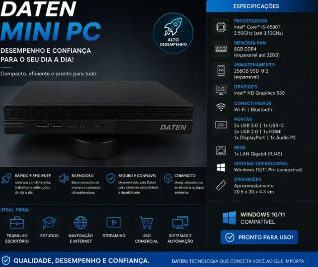 Mini pc Daten