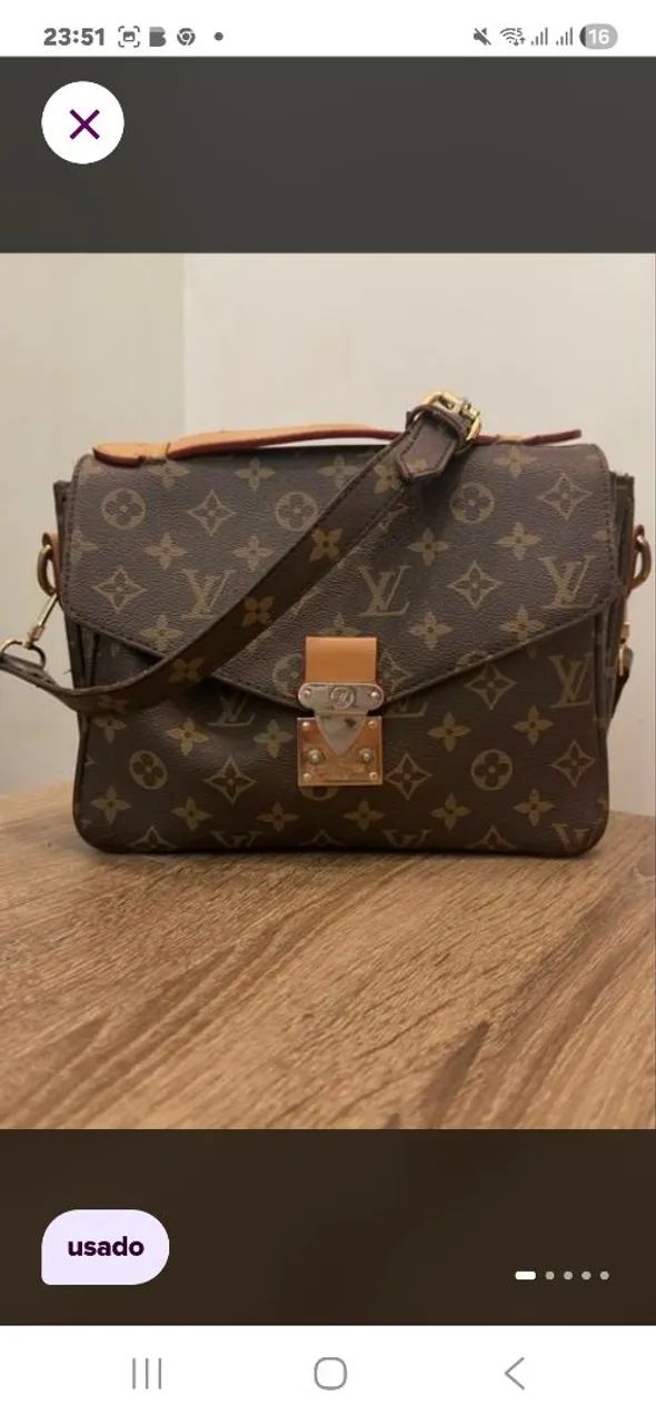 bolsa Lv usada no bom estado - Foto 4