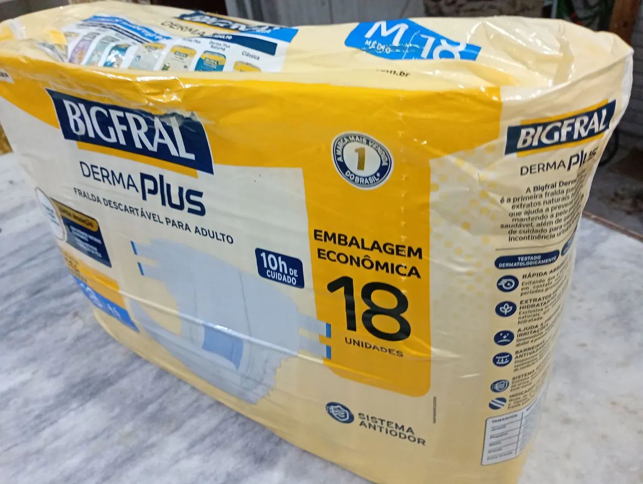 Fralda Bigfral M 18 unidades  - Foto 4