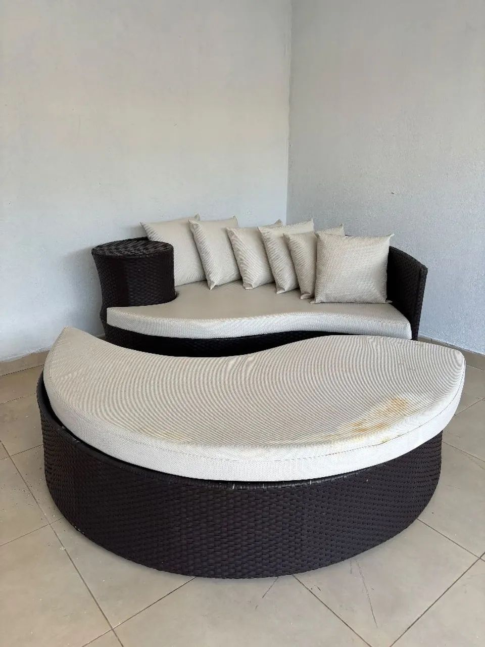 Conjunto Sofa, banquetas + Poltronas Fibra - Foto 3