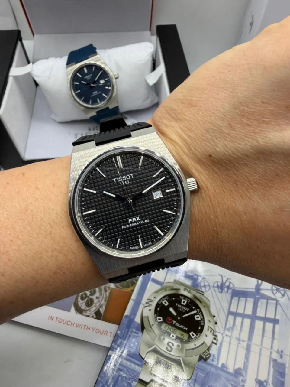 Relógio Tissot Automático Preto - Foto 5