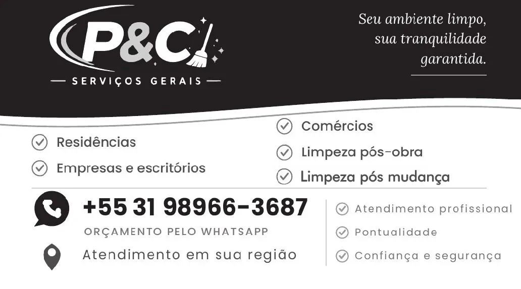 Higienização de ambiente 