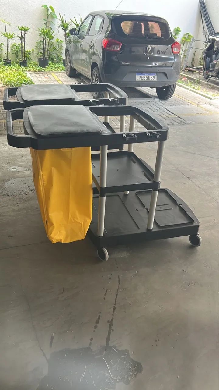 2 carrinhos de limpeza multifuncional - Foto 2
