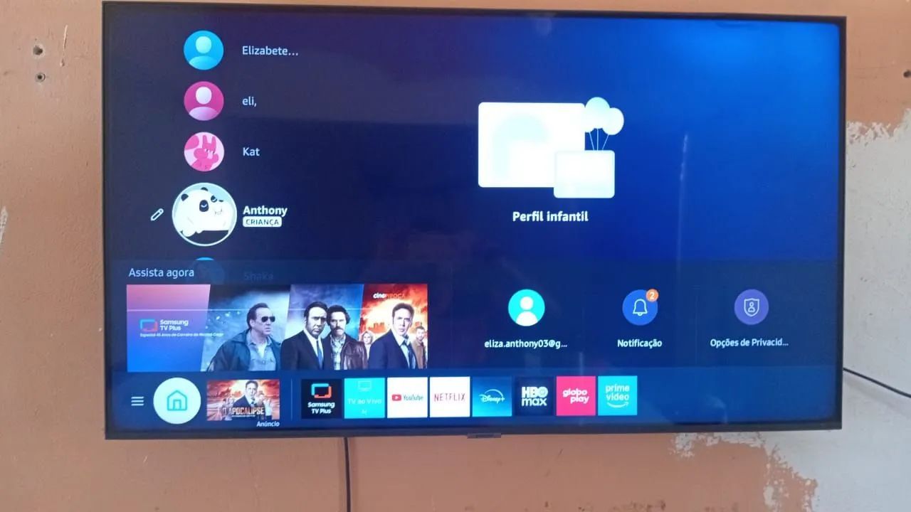 Televisão 43 polegadas Smart 