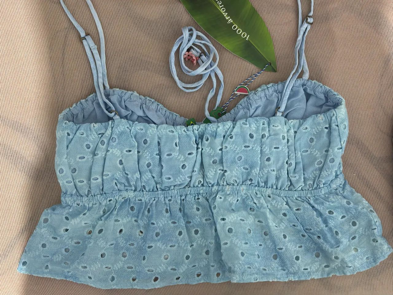 Blusa Estampada Jardim Primavera P Farm - Foto 2