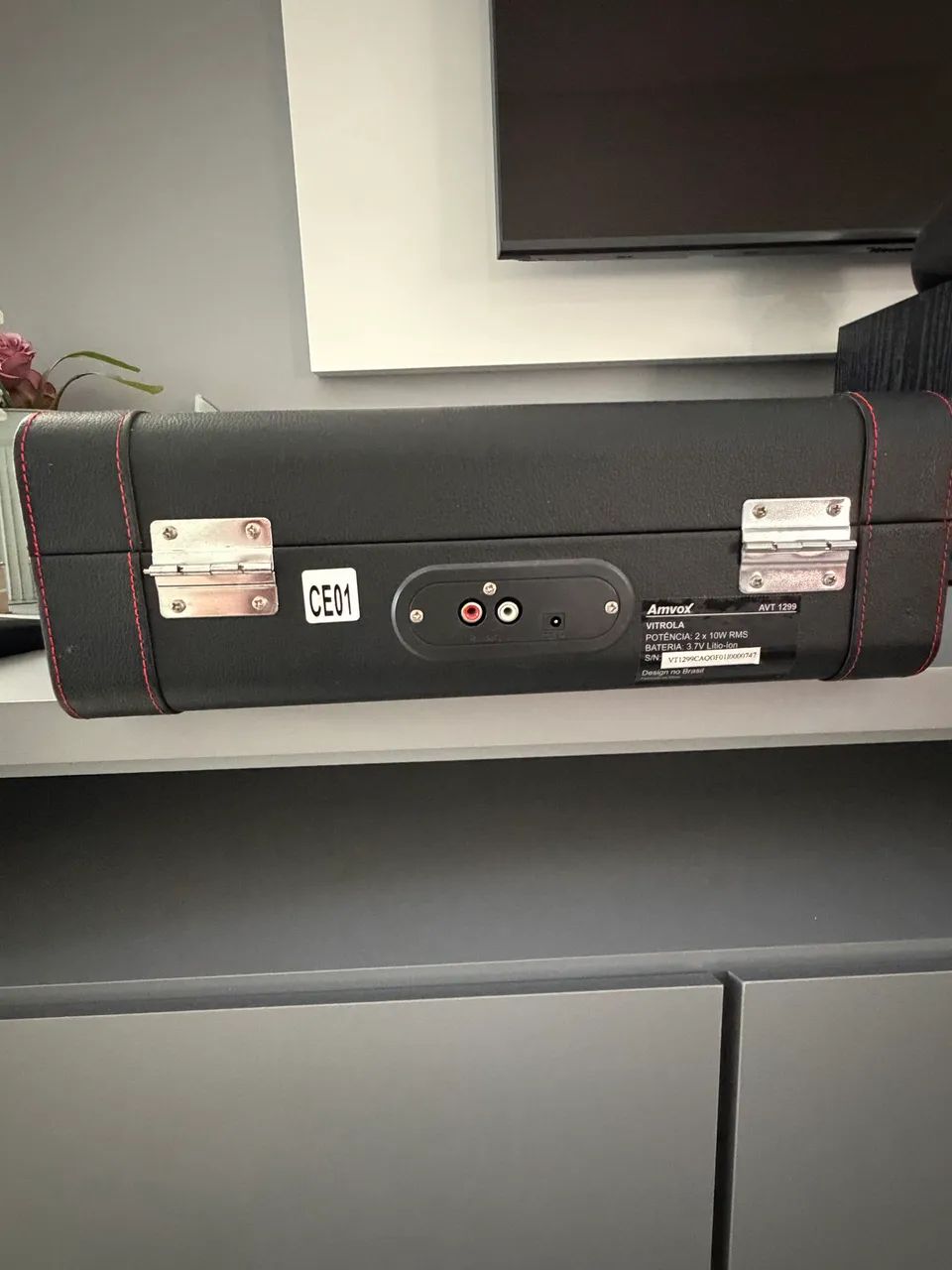 Vitrola portátil Amvox - Foto 2