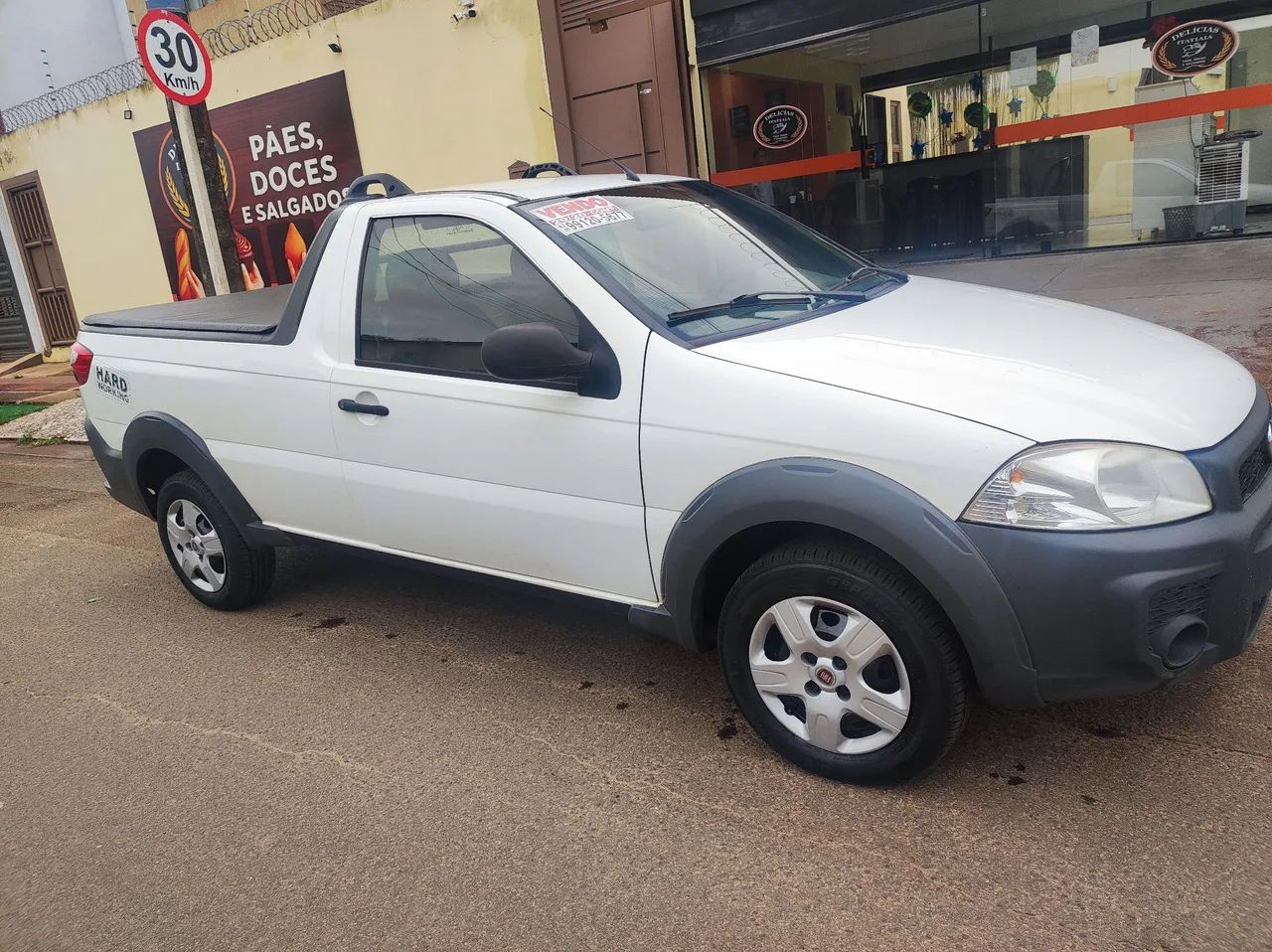 Fiat Strada Working Hard 1.4 Fire Flex 8V CS 2020 - Foto 4