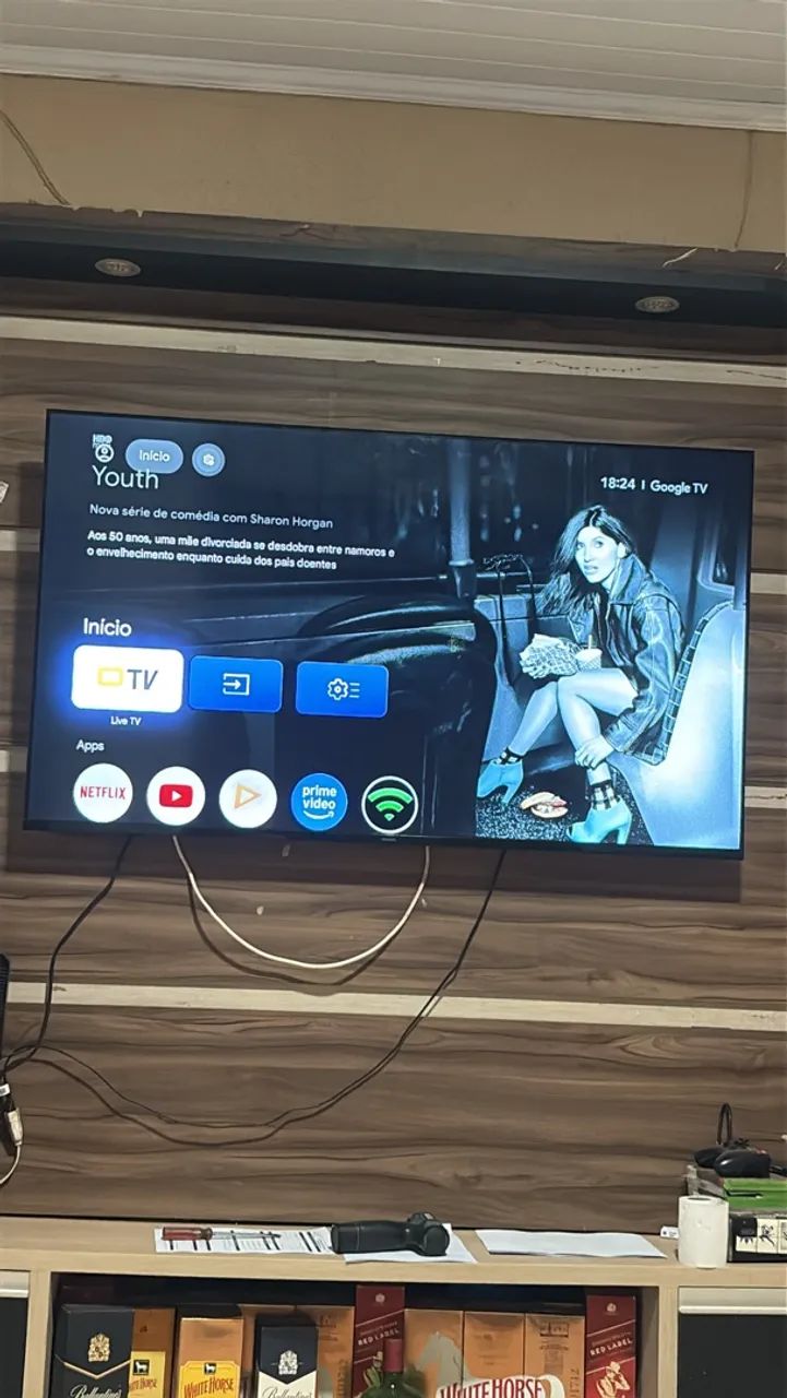 Tv. Smart 4k Philips 60 polegadas. Comando de voz Bluetooth Android 