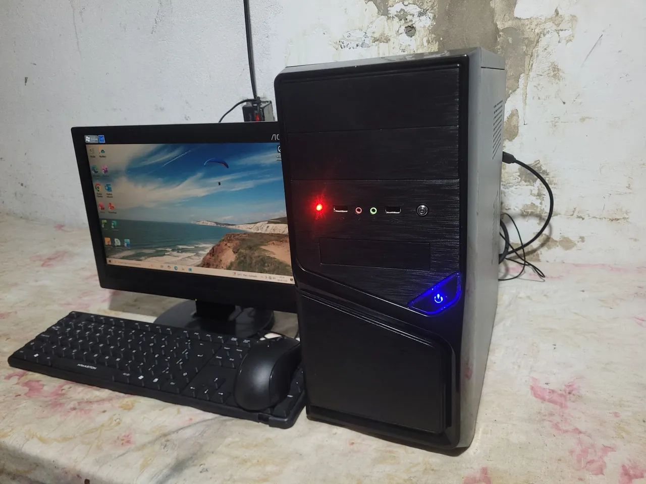 PC COMPLETO  DDR3 4GB ACEITO CARTÃO DO GARANTIA  370$ - Foto 2