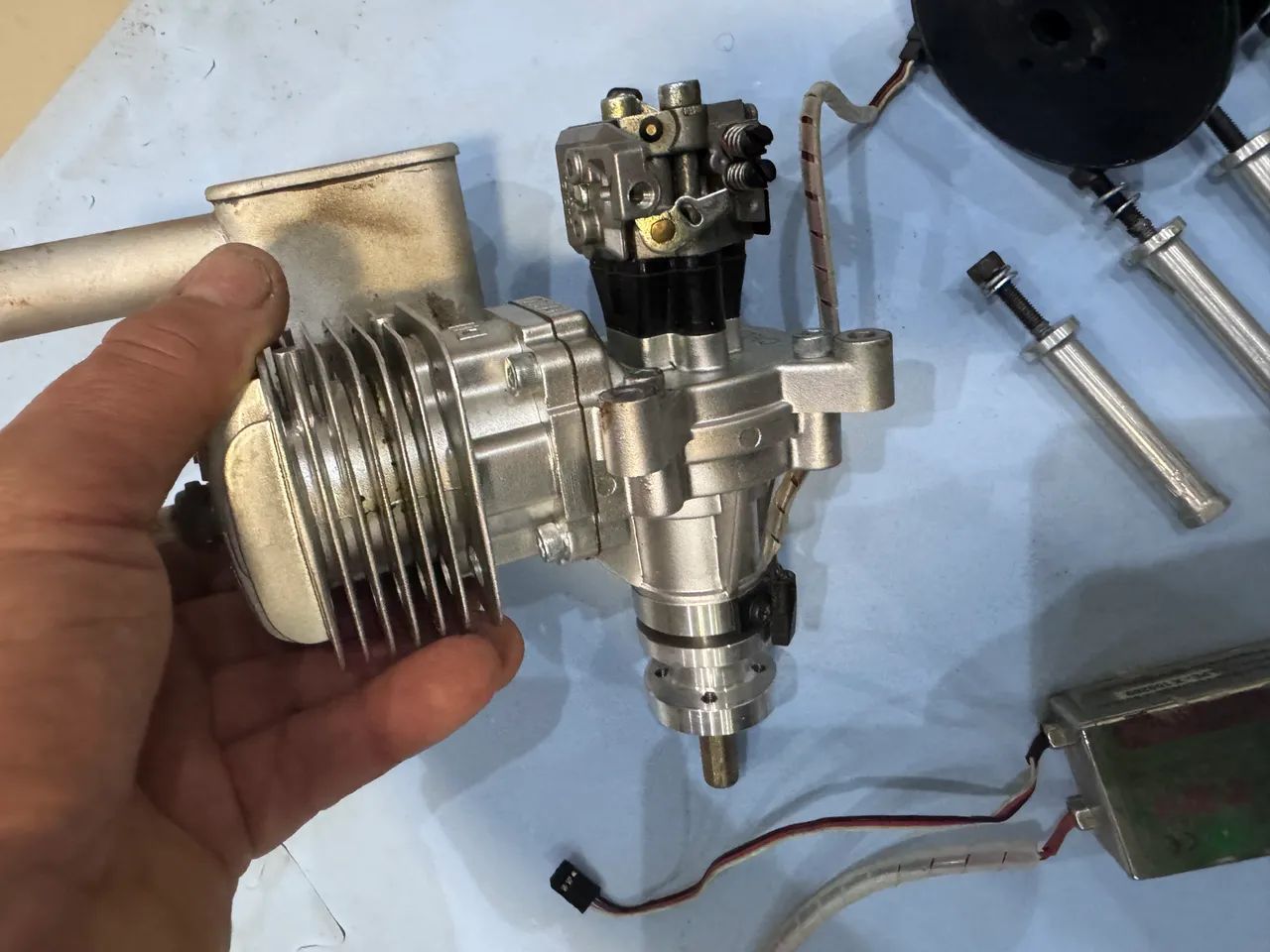 Motor de aeromodelo DLE 30 cc - Foto 5