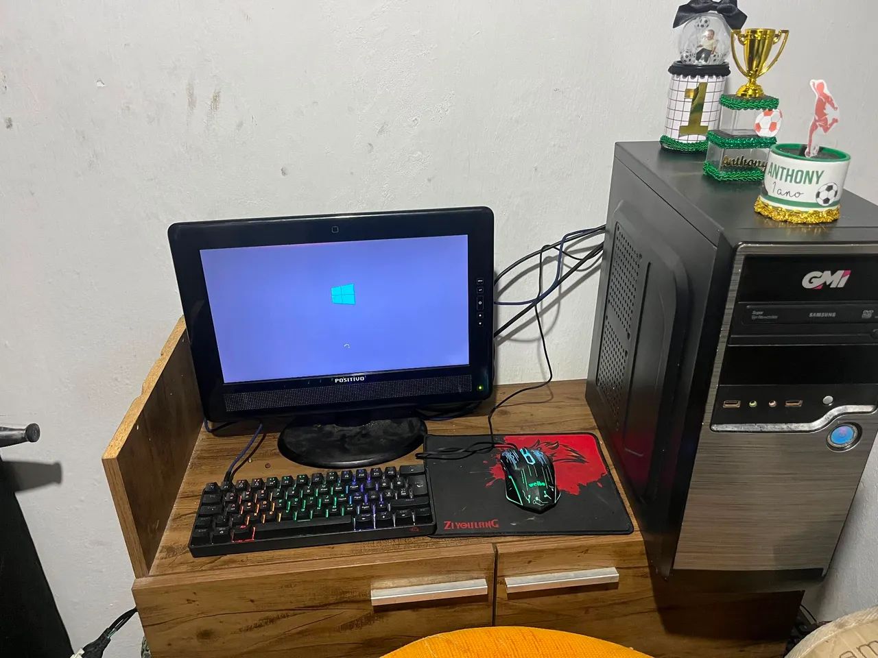 PC SEMI-GAMER COMPLETO PENTIUM DE 4ª GERAÇÃO 