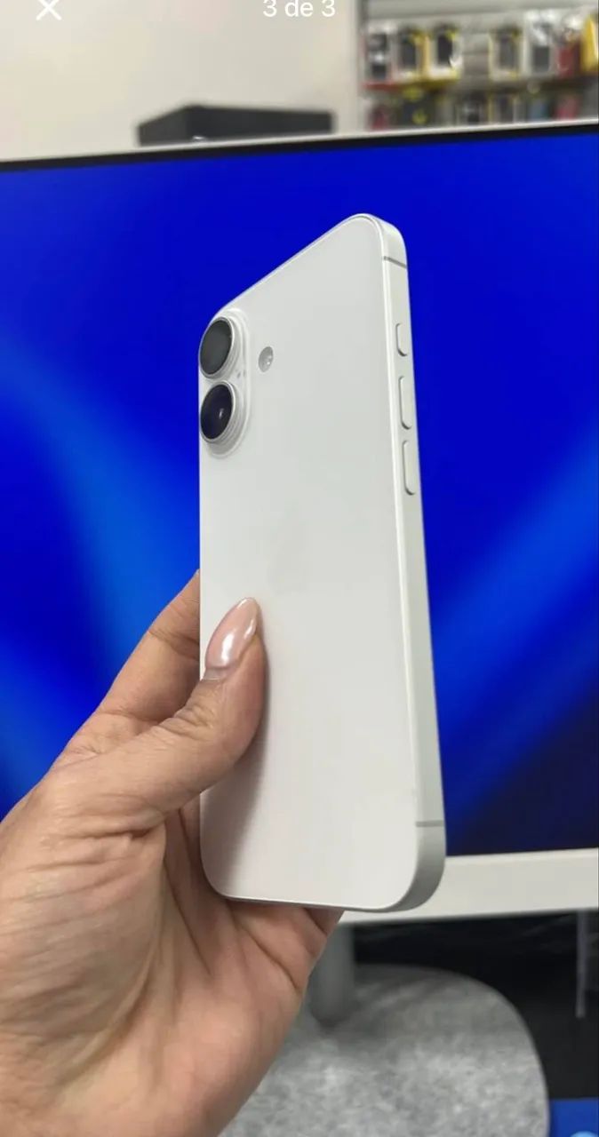 IPHONE 16 128GB BRANCO - Foto 5