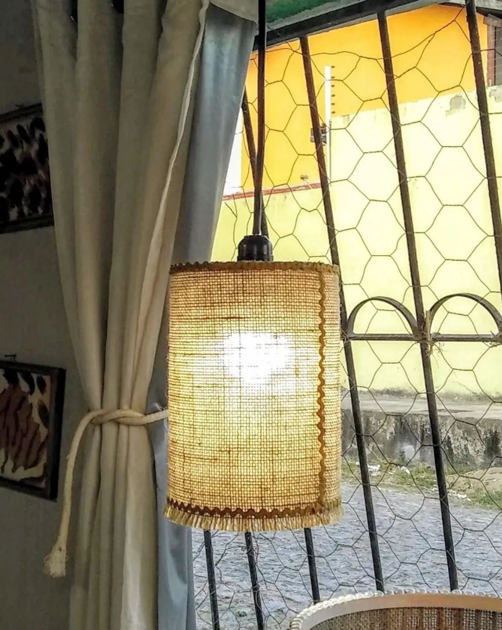 Varal de Luz, luminárias