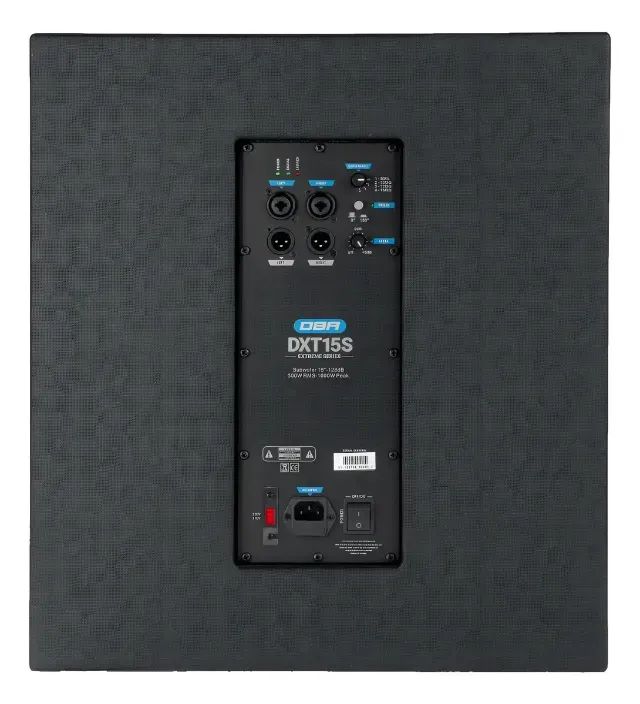 Subwoofer Dbr 15 Polegadas Dxt15s 500w Com Dsp 128dB - Foto 3