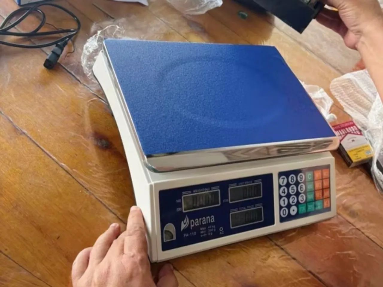 Balança digital 40 kg eletrônica nova - Foto 3