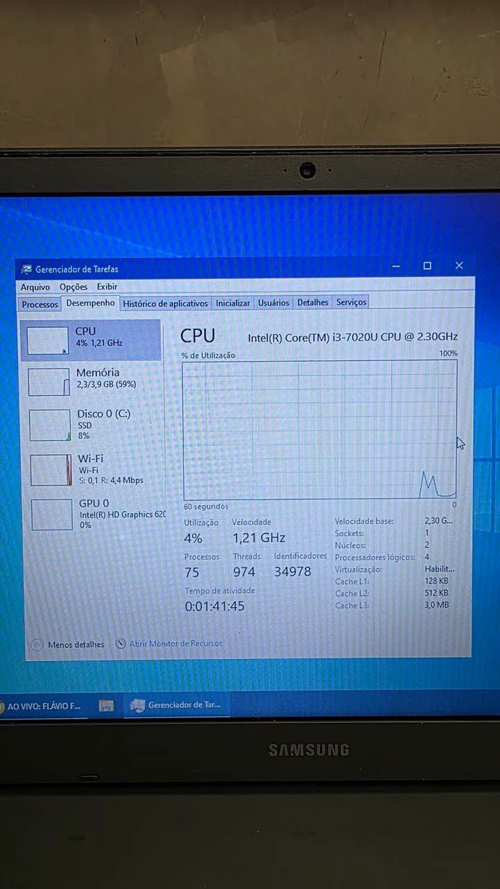 Notebook Samsung i3 - Foto 3