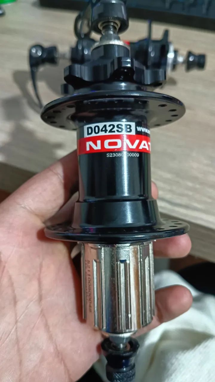 Par de cubo Novatec novo - Foto 2