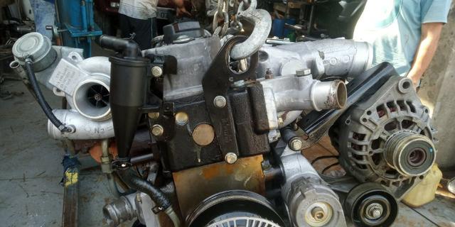 Motor Mwm 04 Cil Sprint 2.8 Turbo Intercooler Parcial S10 Ranger Troller Frontier - Foto 5