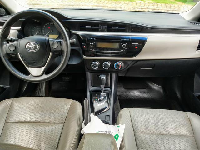Toyota Corolla automático IPVA TOTAL PAGO - Foto 12