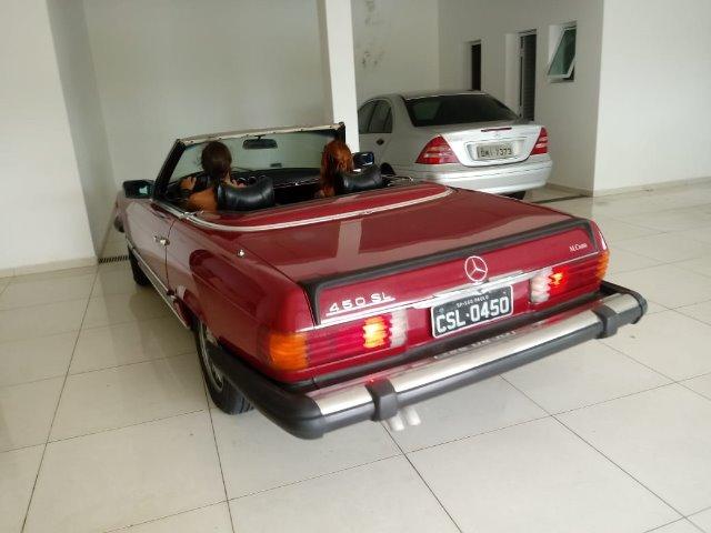 Mercedes SL450 1976 - 2 capotas - modelo americano