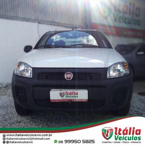 Fiat Strada 1.4 Hard Working CS 2018/19. IPVA 2020 Pago - Foto 2