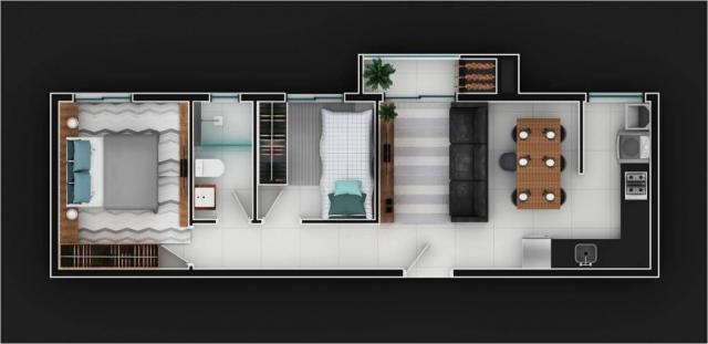 Apartamento à venda com 2 dormitórios em Atiradores, Joinville cod:V51902 - Foto 7
