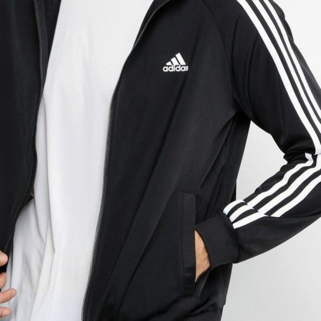 jaqueta adidas masculina preta