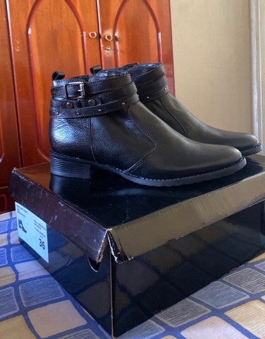 Bota de couro - Roupas e calçados - Jardim São Luiz II, Franca 1008409410 |  OLX
